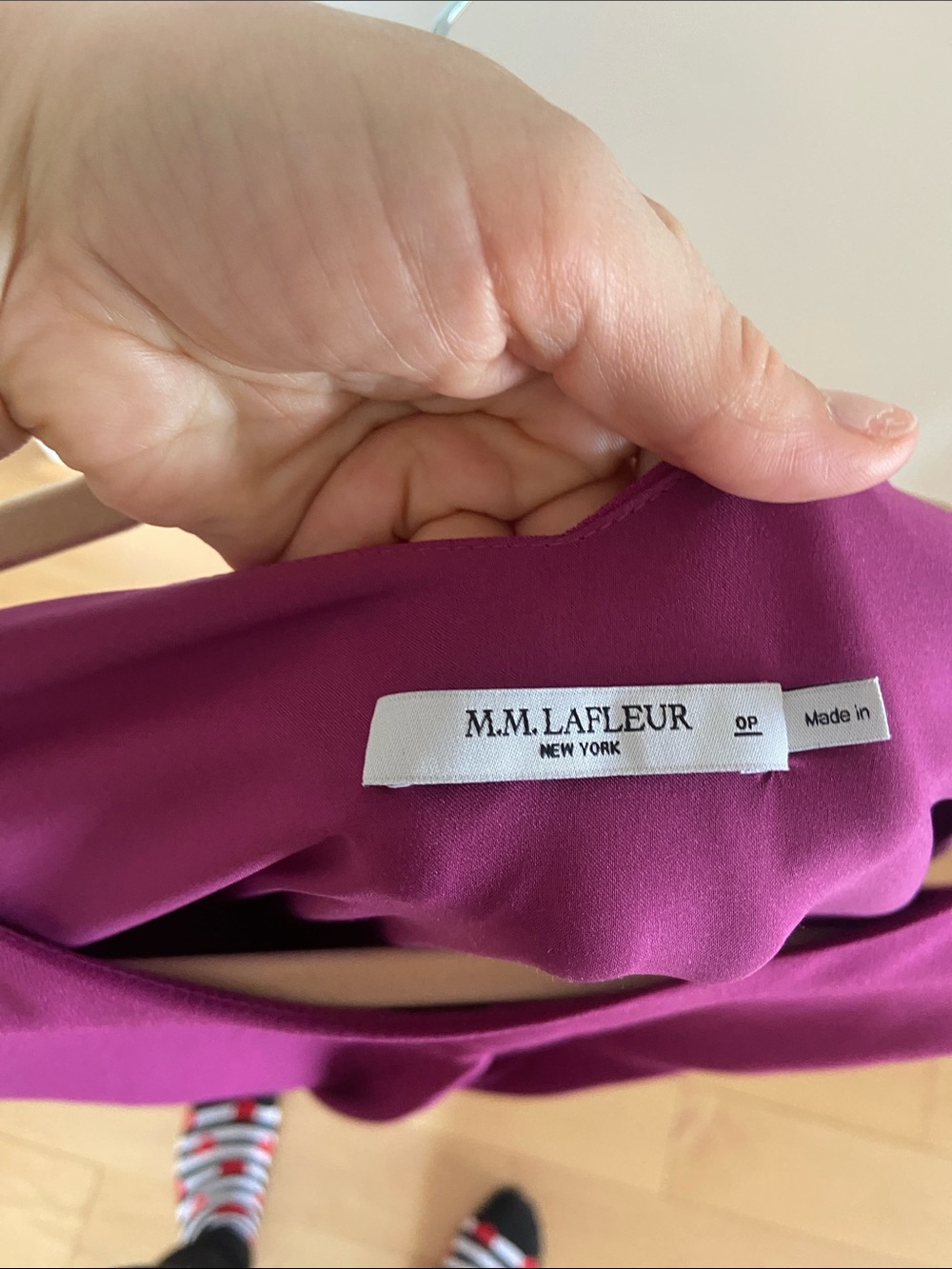 M.M LAFLEUR Jillian Dress in Berry - Picture 9 of 11